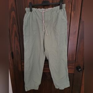 Christopher Banks Womens Green Casual Pants